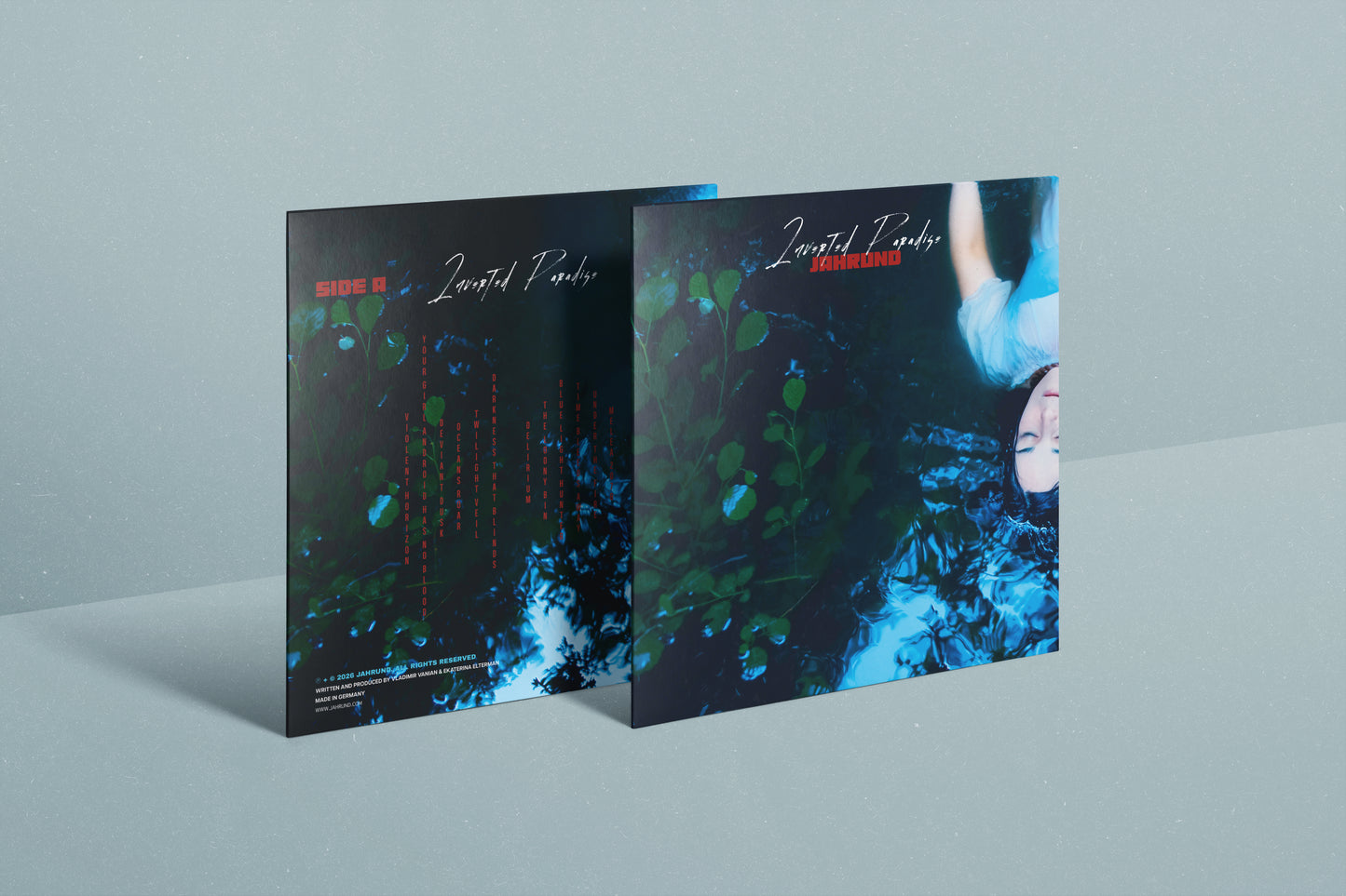 Inverted Paradise - Classic Black 12" Vinyl LP + Lyric Inlay