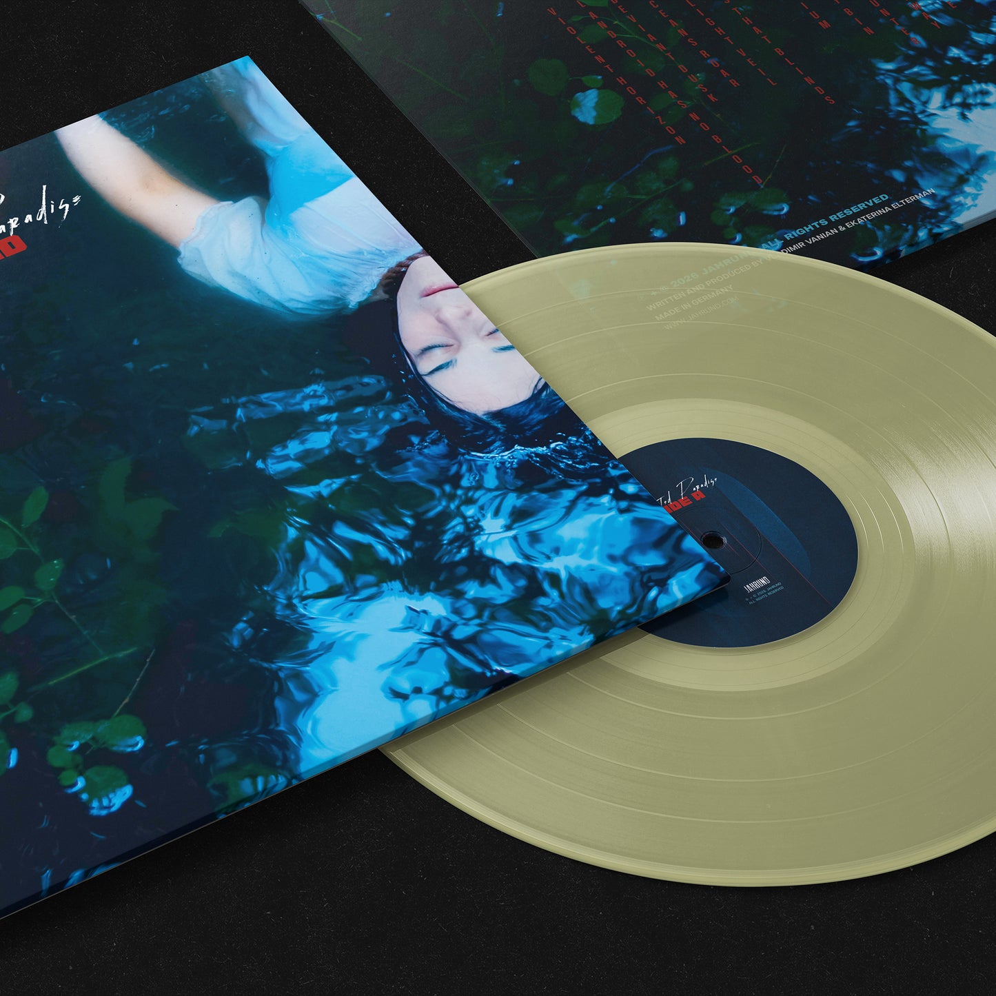 Inverted Paradise - Limited Edition 'Lunar Translucent' 12" Vinyl LP + Lyric Inlay