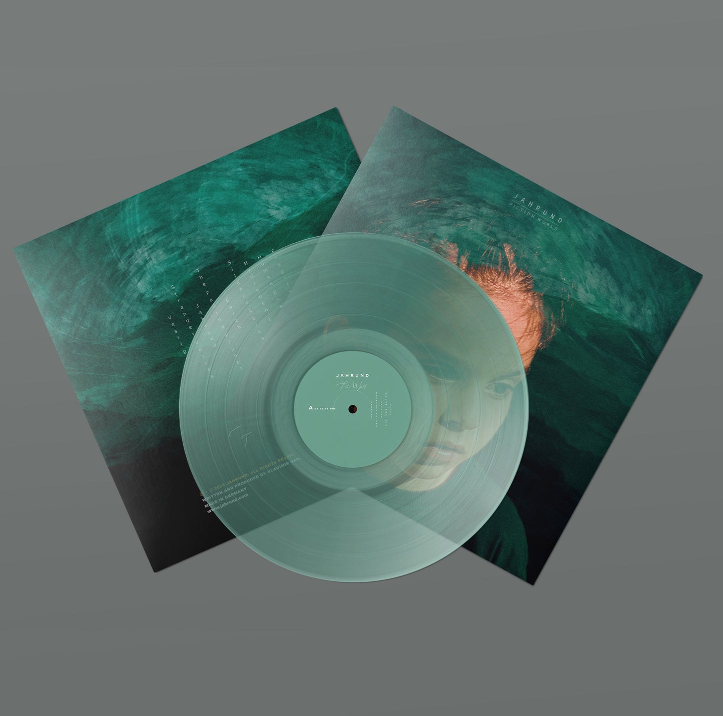 Fiction World - Deluxe bundle: Milky Mint LP + Deep Green LP + T-Shirt+ CD