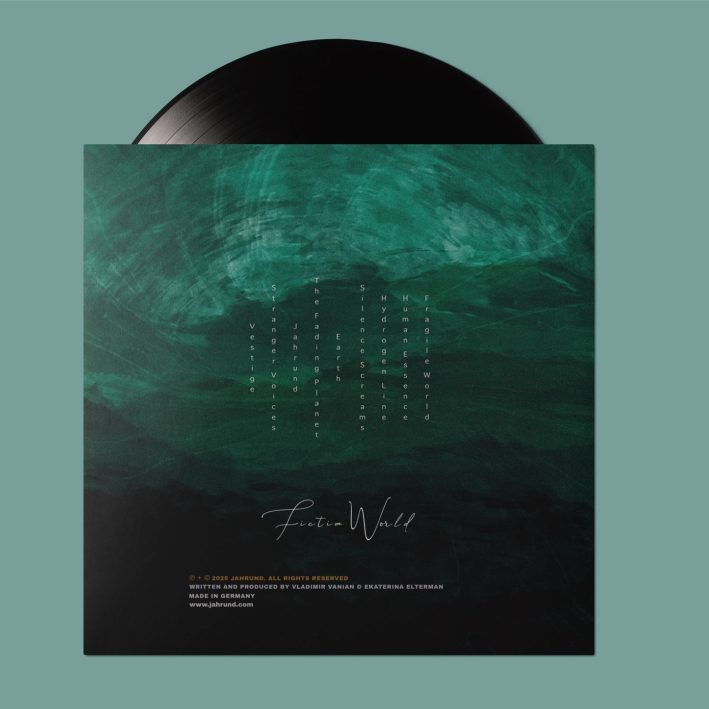 Fiction World - Deluxe bundle: Lagoon Green LP + Classic Black LP + T-Shirt+ CD