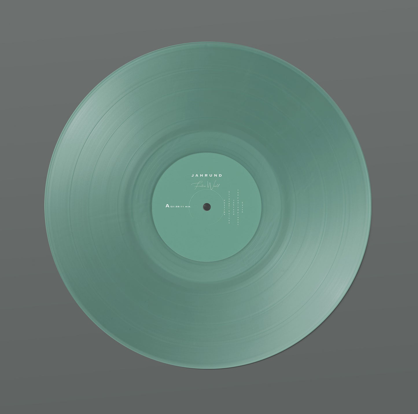 Fiction World - Limited Edition 'Milky Mint Translucent' 12" Vinyl LP