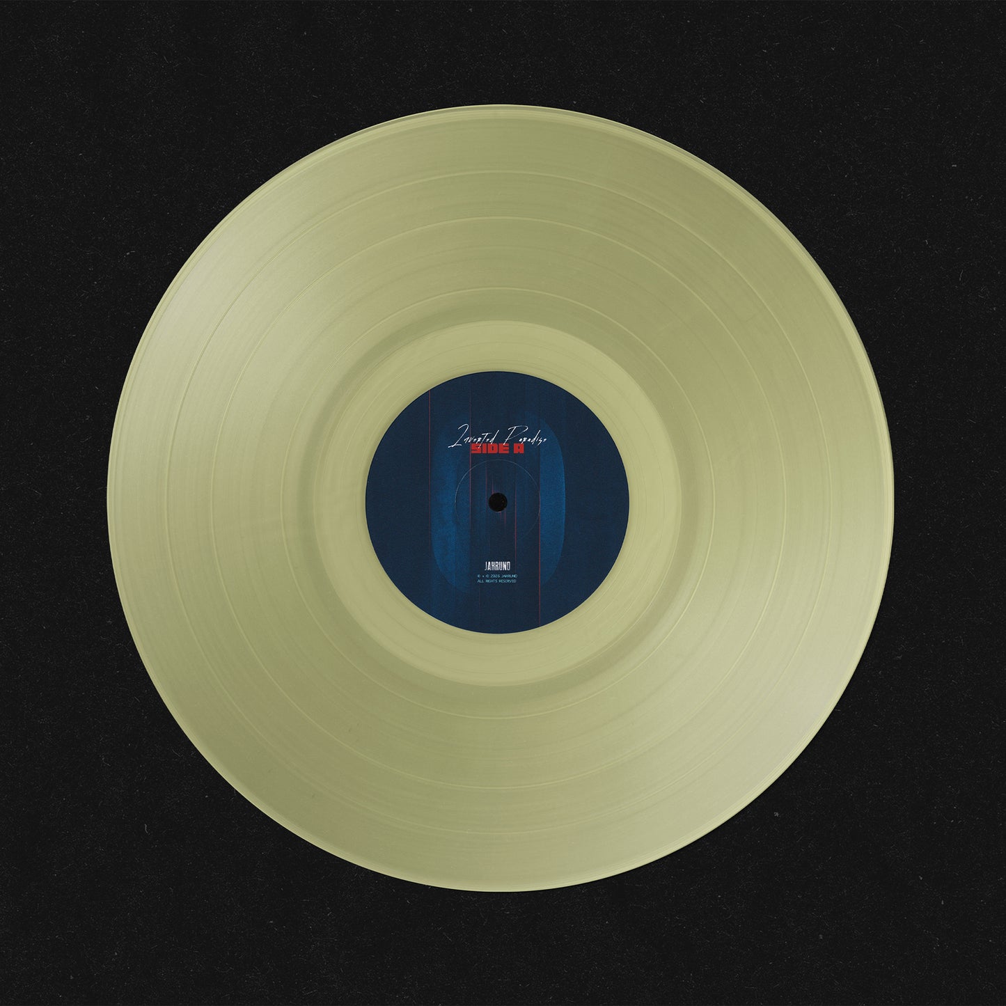 Inverted Paradise - Limited Edition 'Lunar Translucent' 12" Vinyl LP + Lyric Inlay