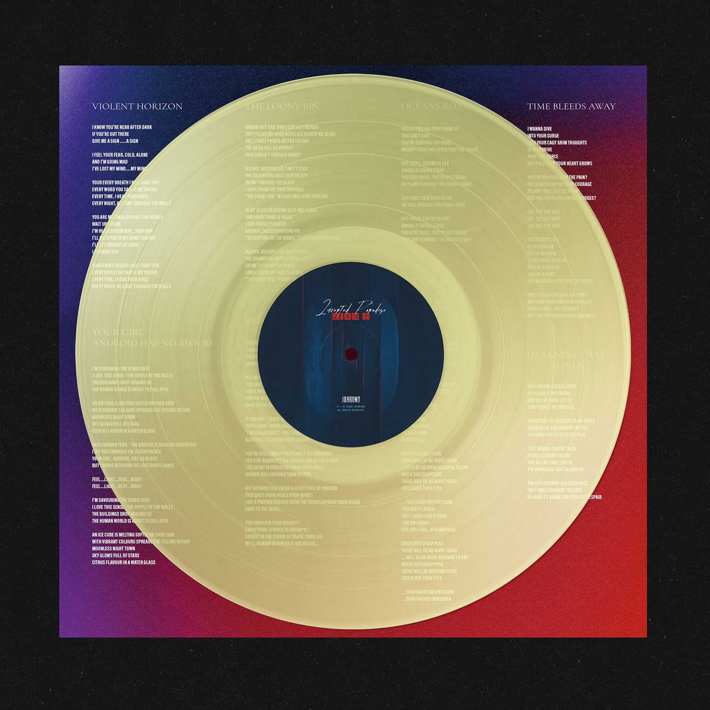Inverted Paradise - Limited Bundle: Nebula Blue LP + Lunar LP + T-Shirt + CD