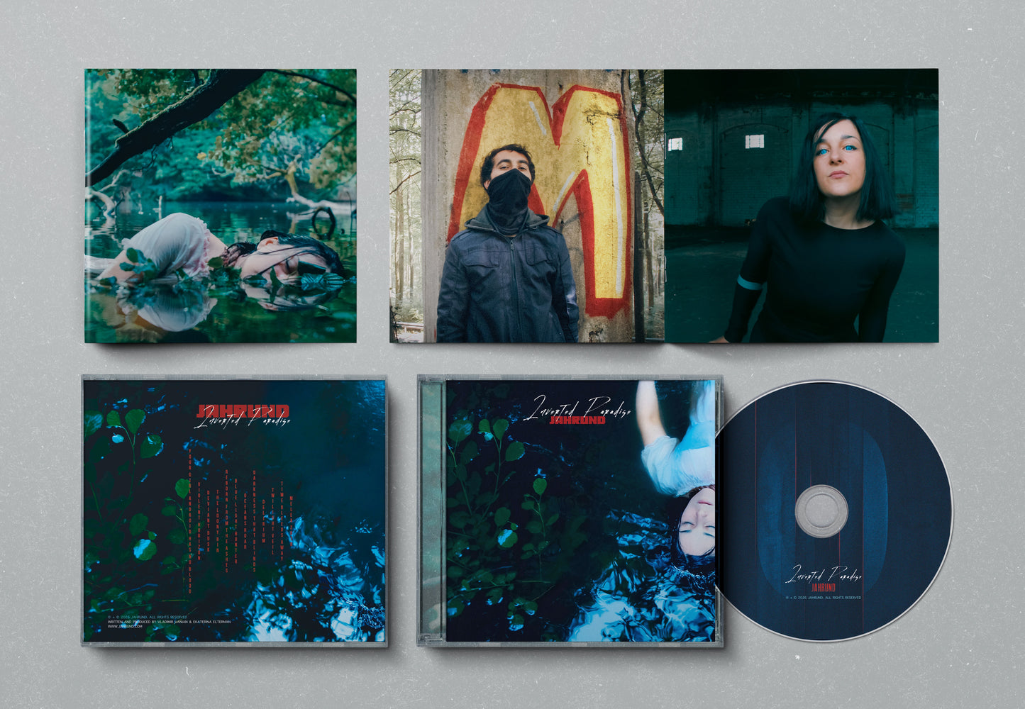Inverted Paradise - Limited Bundle: Nebula Blue LP + Lunar LP + T-Shirt + CD