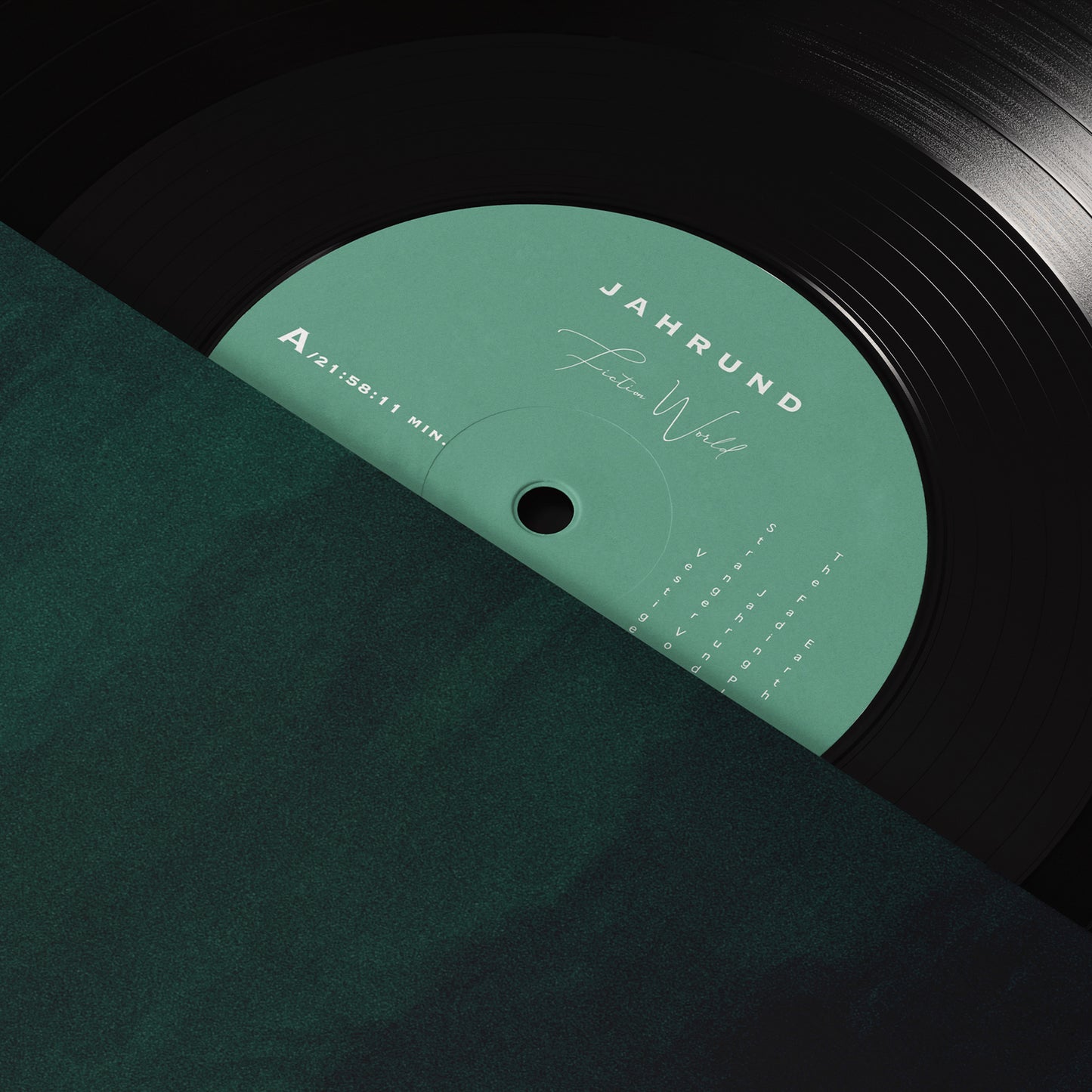 Fiction World - 12" Classic Black Vinyl LP