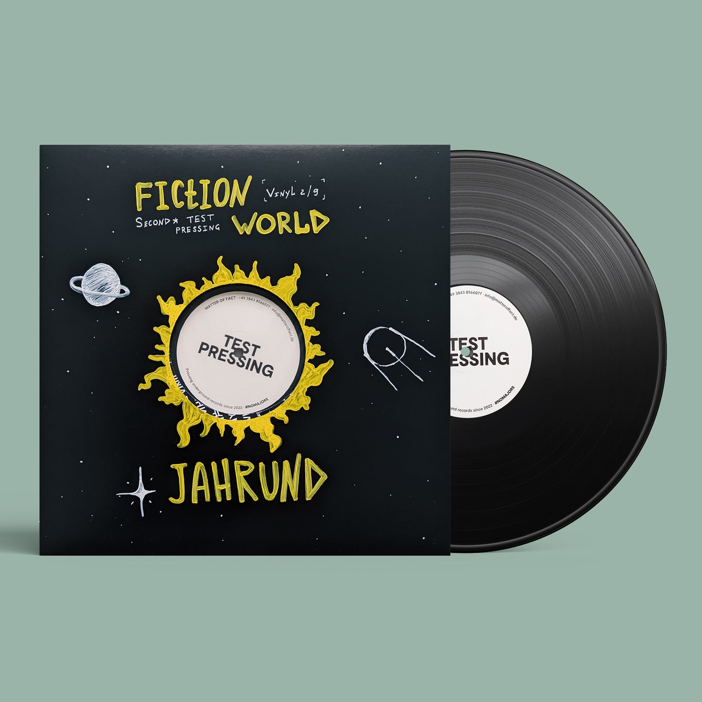 Fiction World - Limited Test Pressing 12"Vinyl (2nd Pressing)