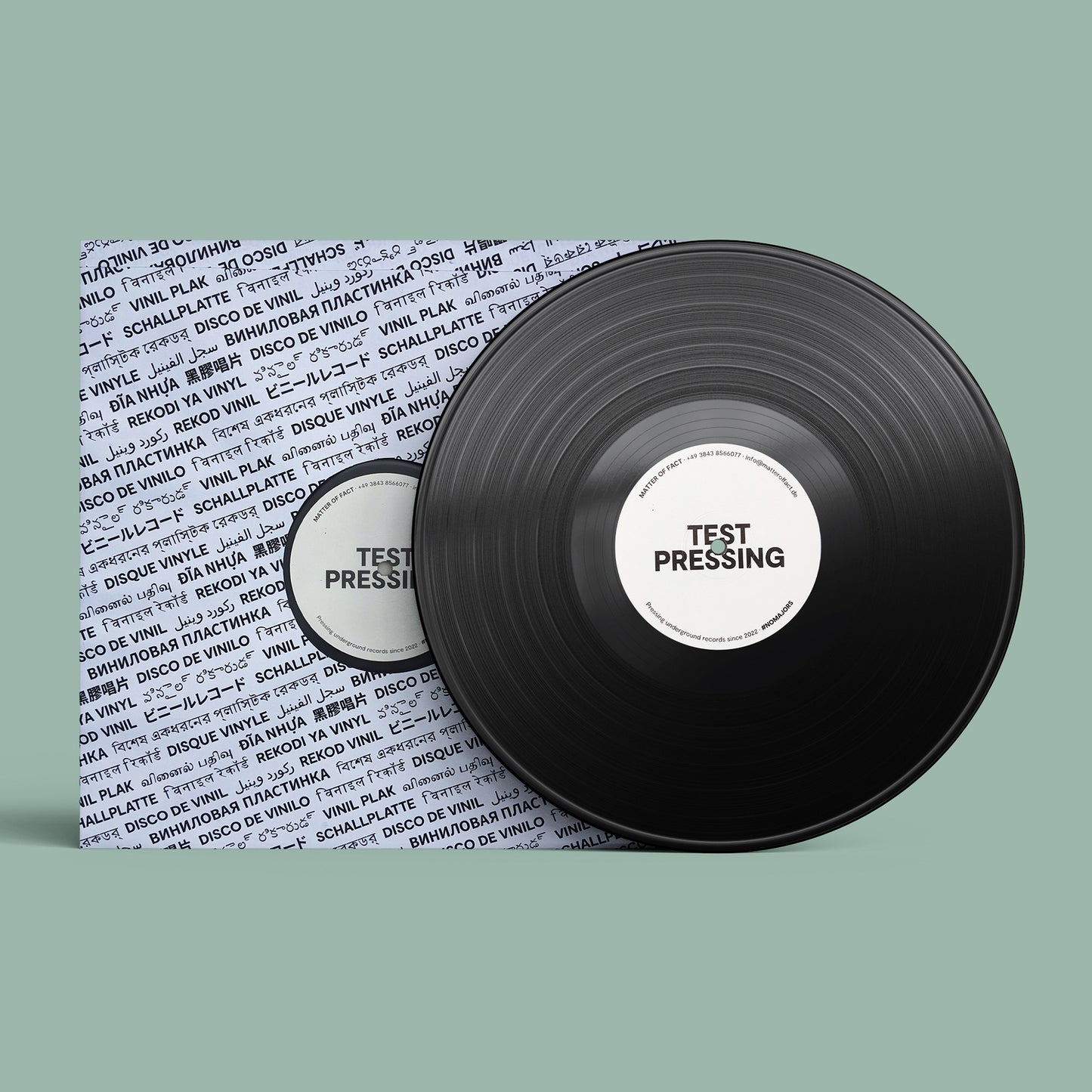 Fiction World - Limited Test Pressing 12"Vinyl (2nd Pressing)