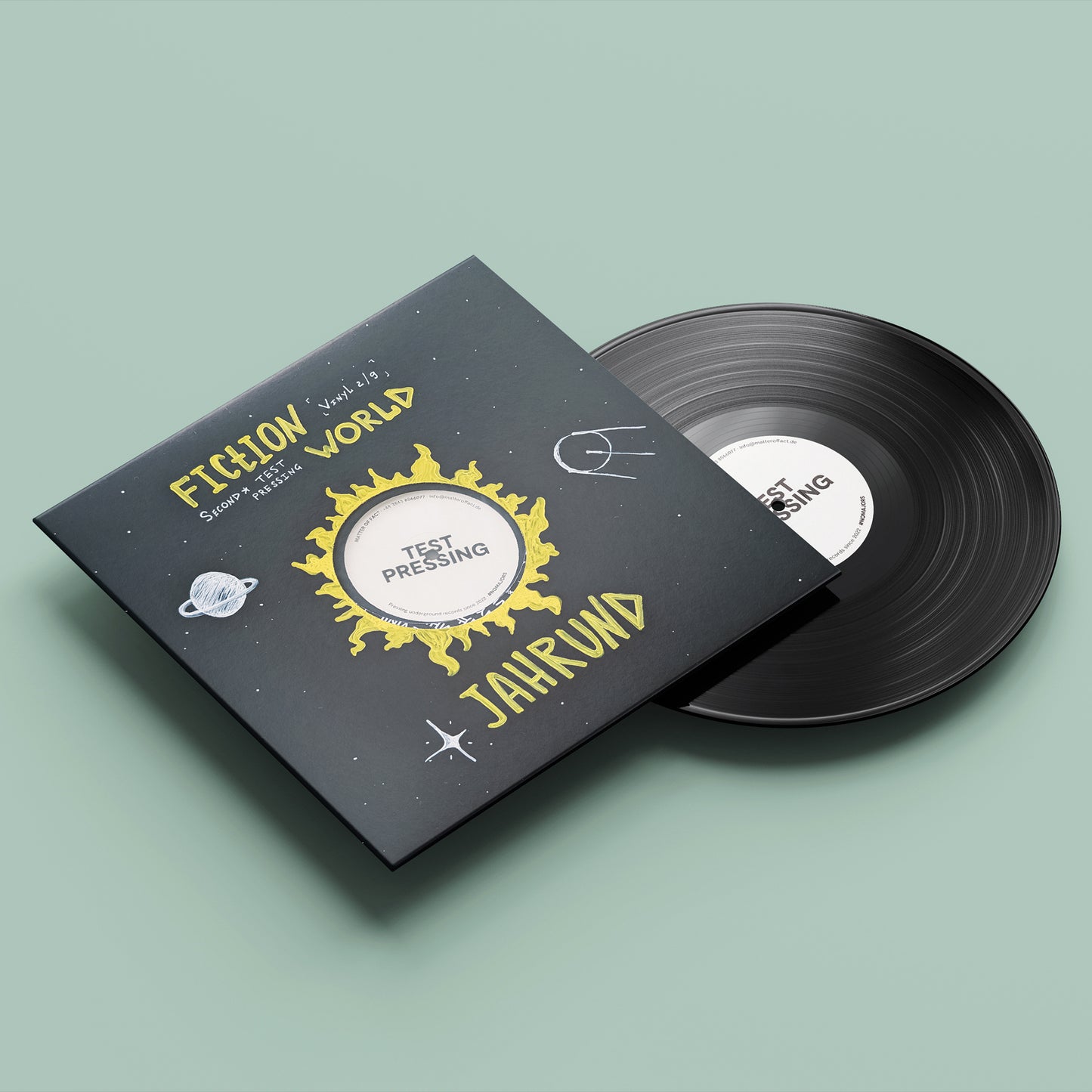 Fiction World - Limited Test Pressing 12"Vinyl (2nd Pressing)