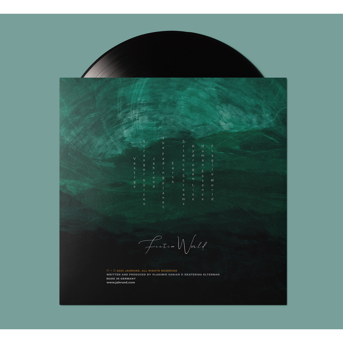 Fiction World - 12" Classic Black Vinyl LP