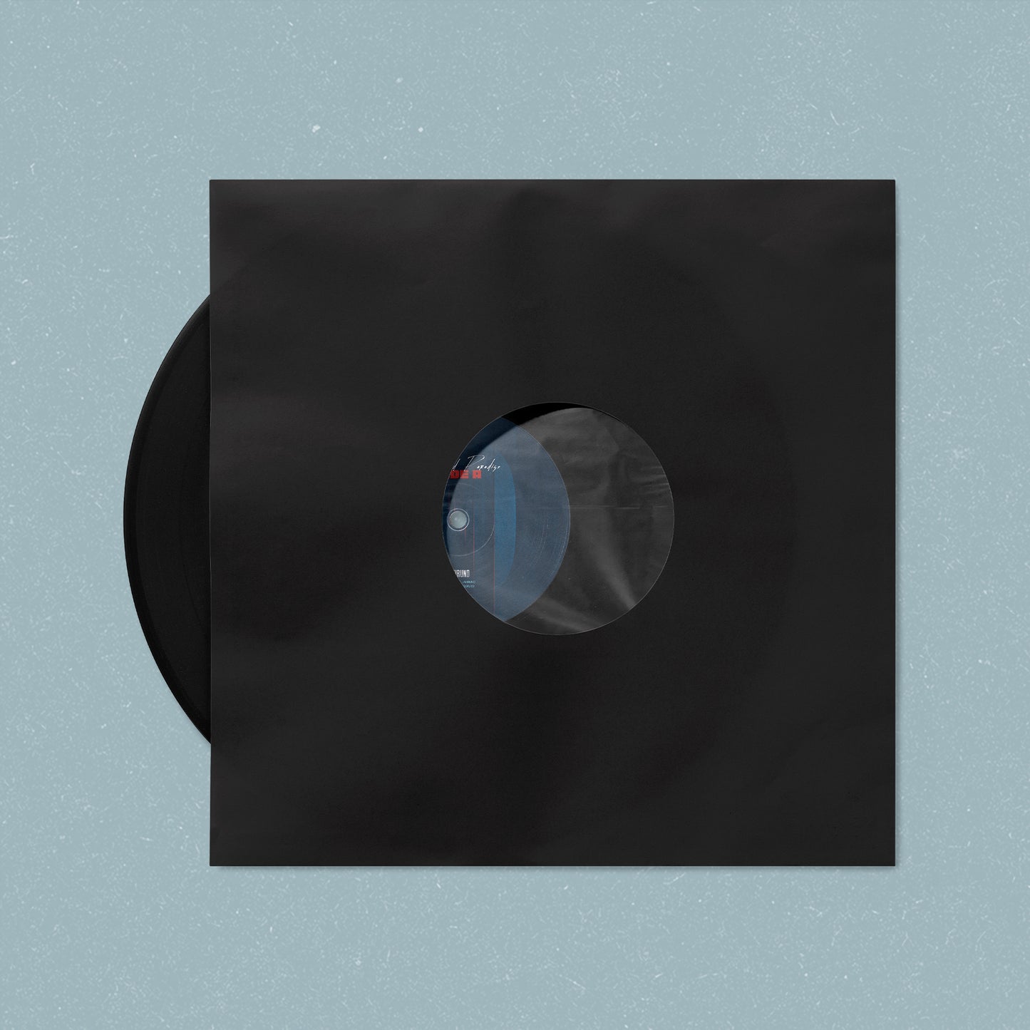 Inverted Paradise - Classic Black 12" Vinyl LP + Lyric Inlay