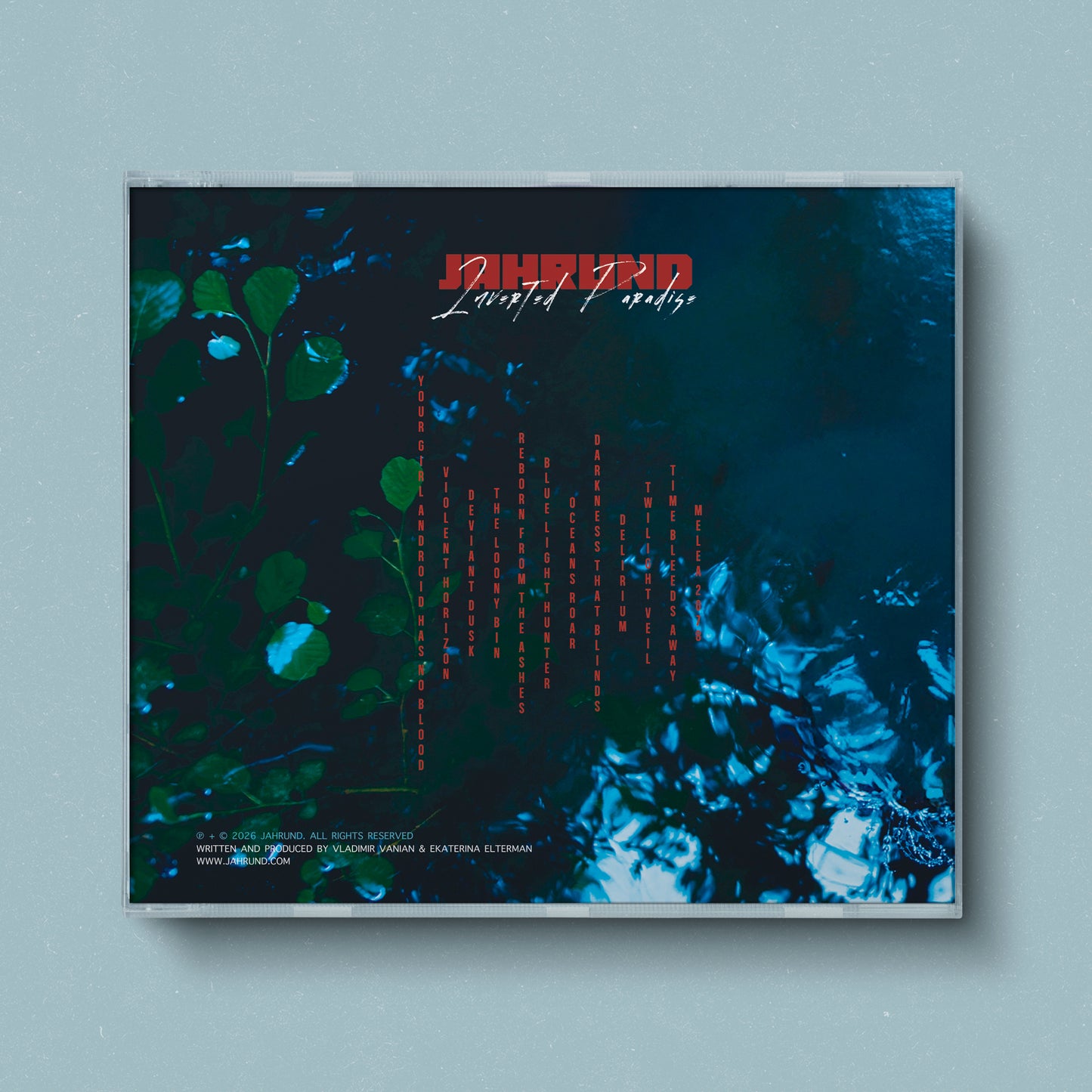 Inverted Paradise - CD Jewel Case, 4-Page Booklet
