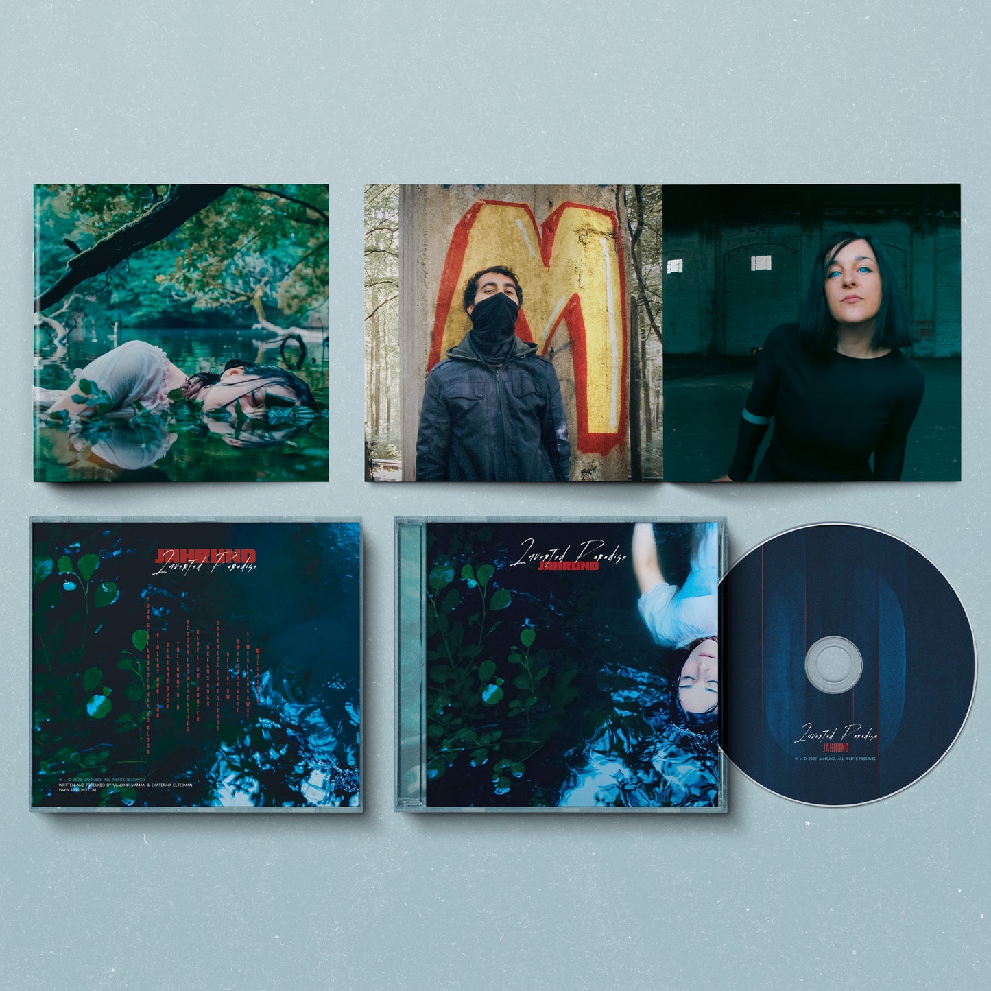 Inverted Paradise - CD Jewel Case, 4-Page Booklet